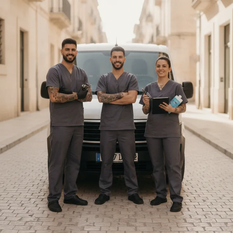 Tatuador equipo en Zamora